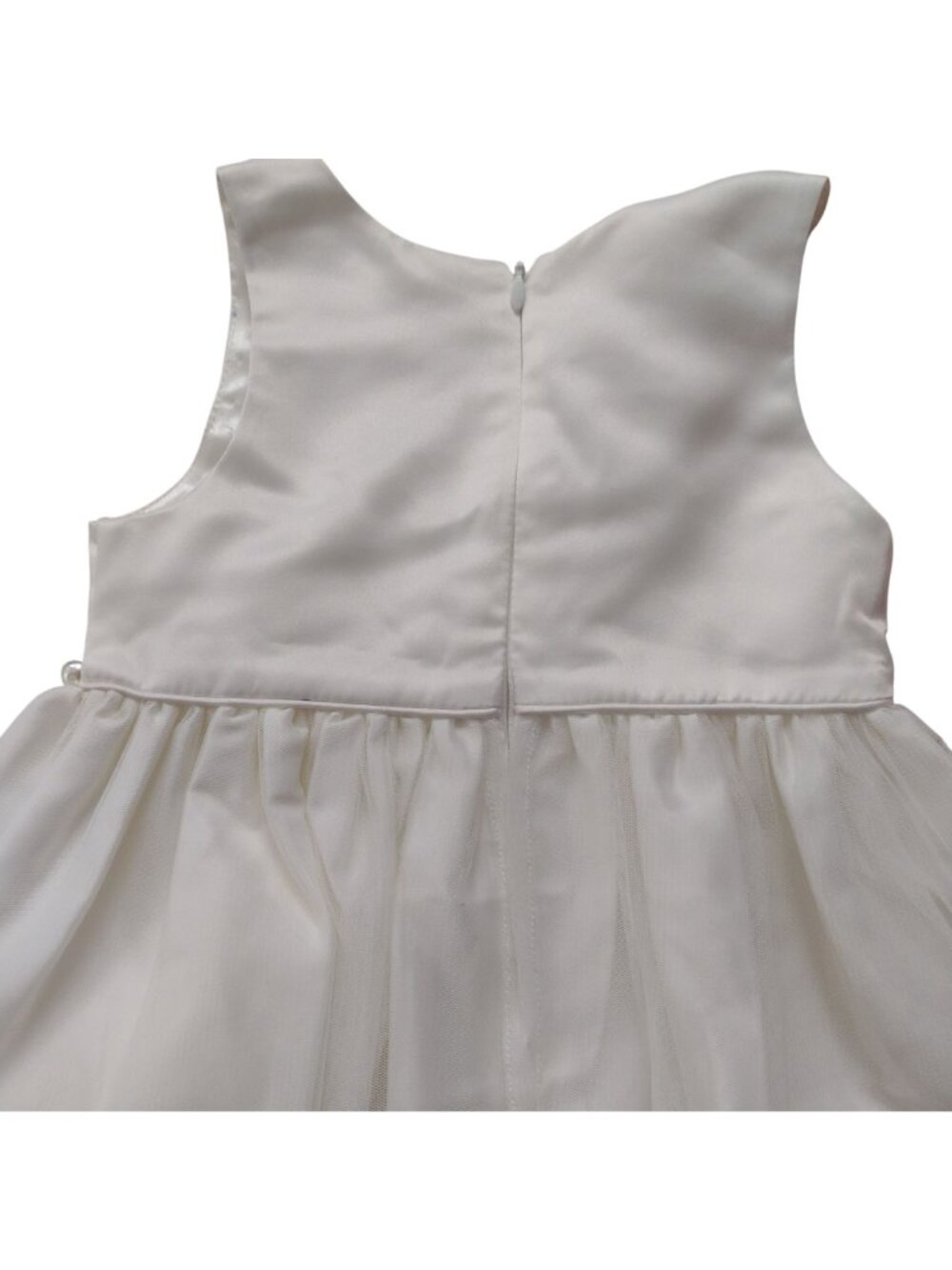 American Princess 2 Piece Dress 4 NEW 3-D Floral Pretty Flower Girl Church Dress - Picture 10 of 11